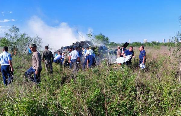 Reportan caída de helicóptero de entrenamiento en la Fuerza Aérea Paraguaya