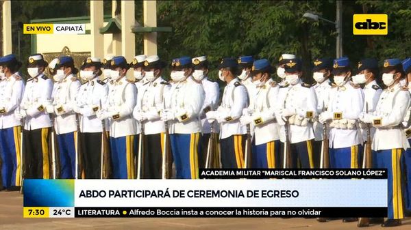 Mario Abdo Benítez asistirá a ceremonia de egreso en la Academil - ABC Noticias - ABC Color