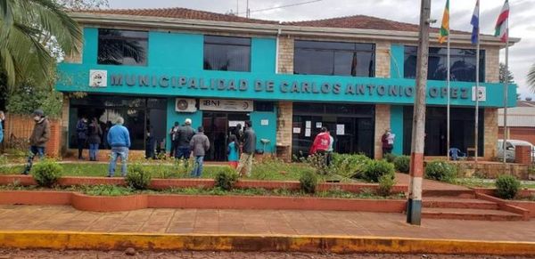 Municipalidad de Carlos Antonio López en Informconf por deudas pendientes de la gestión anterior
