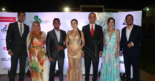 La Nación / Famosos vistieron de gala para la cena de A Todo Pulmón