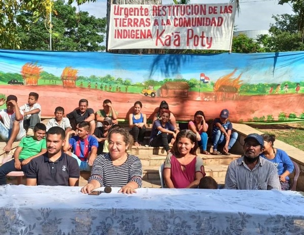 Indígenas de Ka'a Poty denuncian al Estado paraguayo ante Naciones Unidas - Paraguay Informa