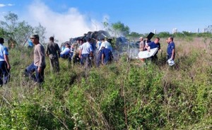 Dos muertos tras caída de helicóptero en prácticas de la Fuerza Aérea
