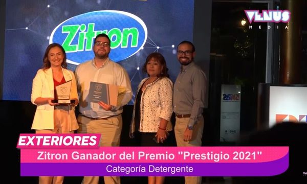 Zitron se llevó el Premio Prestigio en la categoría “Detergentes”