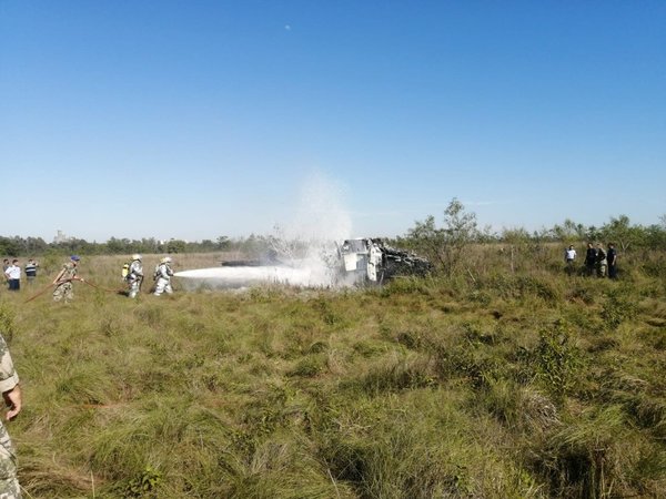 Accidente aéreo en Luque: dos militares murieron por paro cardiorrespiratorio · Radio Monumental 1080 AM