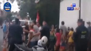 Protestas contra exintendente Lucas Lanzoni | Noticias Paraguay