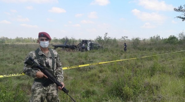 Fuerza Aérea investigará qué ocasionó la caída del helicóptero