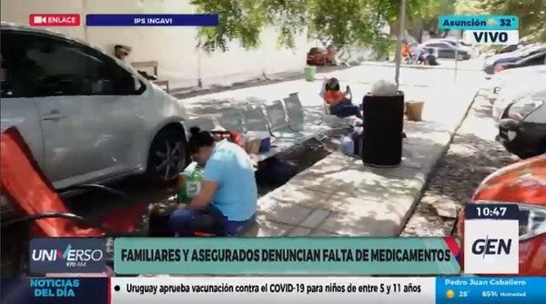 Diario HOY | Familiares de pacientes en Ingavi IPS denuncian faltante de medicamentos