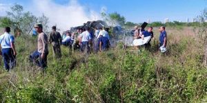 Ya son tres los fallecidos en accidente aéreo en zona de Ñu Guasu