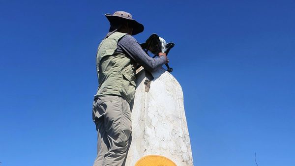 Avanza la colocación de hitos en la frontera con Bolivia y Brasil