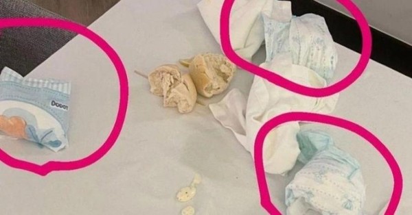 Mesero se queja en las redes de unos padres que dejaron un “regalo” en la mesa de su bar - C9N
