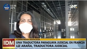 Paraguaya es traductora e intérprete en lengua francesa en casos judiciales