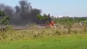 Senado aprueba pedido de informe tras accidente aéreo en Luque