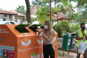 Fortaleza SA instala su primer EcoPunto a favor del reciclaje