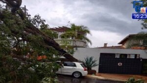 Tormenta causa estragos en varios puntos del país | Noticias Paraguay