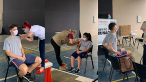 Colegio Japonés acercó la vacunación a la comunidad - El Independiente