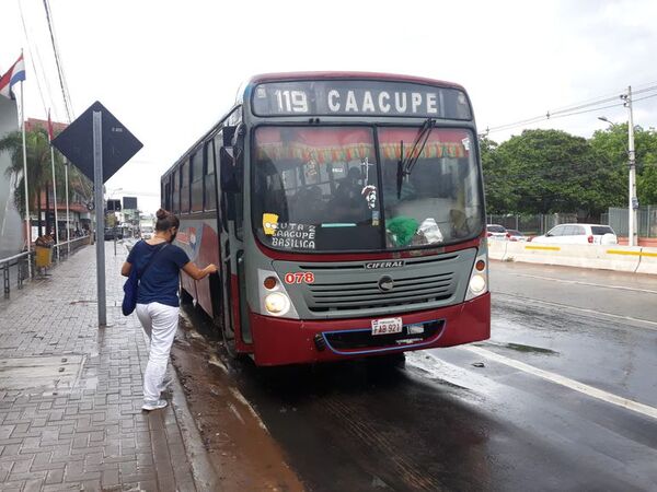 Dinatran controlará uso de tapaboca y tope de pasajeros durante operativo Caacupé, anuncian  - Nacionales - ABC Color