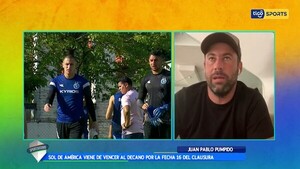 Pumpido palpita los partidos decisivos para Sol de América