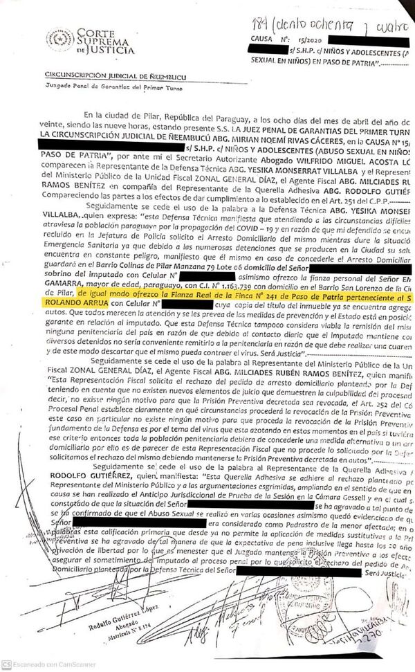 Padre pide justicia por abuso sexual que sufrió su hija y teme influencia política del acusado - Nacionales - ABC Color