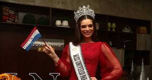 La Nación / Nadia Ferreira se despidió de Paraguay y partió a Israel en busca de la corona universal