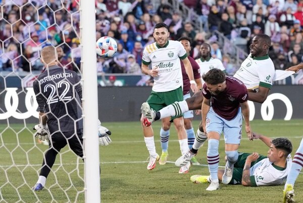 Cristhian Paredes, a la final de conferencia de la MLS con el Portland Timbers