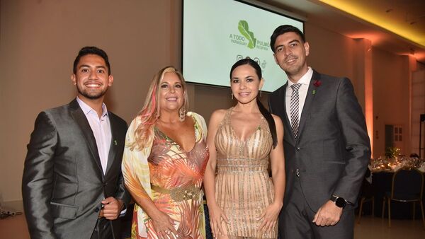 Cena benéfica de A Todo Pulmón Paraguay Respira