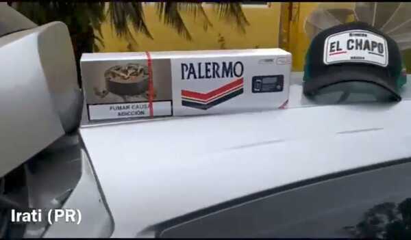 Caen vehículos RELLENADOS con CIGARRILLOS PARAGUAYOS de contrabando