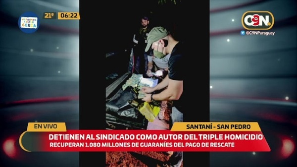 Triple Homicidio en Santaní: Se encontró parte del dinero pagado - C9N
