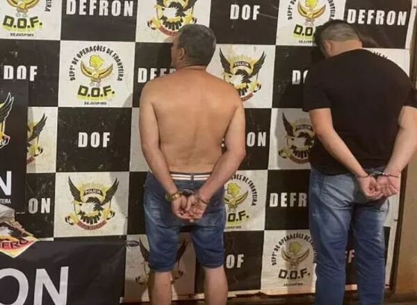 Paraguayo y brasileño caen con más de 6 kilos de cocaína en Ponta Porã,