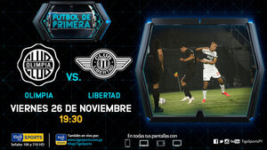 Olimpia, pensando en dos cosas