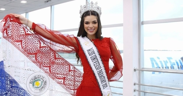 Con lágrimas de pura emoción, Nadia Ferreira se despidió rumbo al Miss Universo