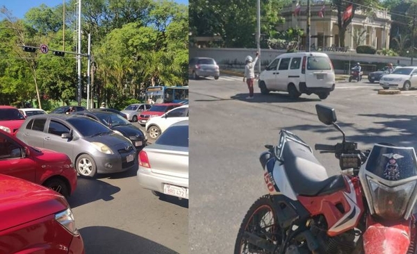 Diario HOY | Joven dejó su moto para dirigir el tránsito, PMT brilló por su ausencia