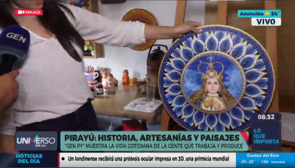 Diario HOY | La artesanía es uno de los principales atractivos de la hermosa ciudad de Pirayú