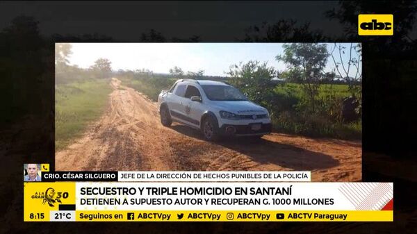 Triple homicidio en Santaní: identifican y buscan a otro implicado, quien fue empleado del colono asesinado - A la gran 730 - ABC Color