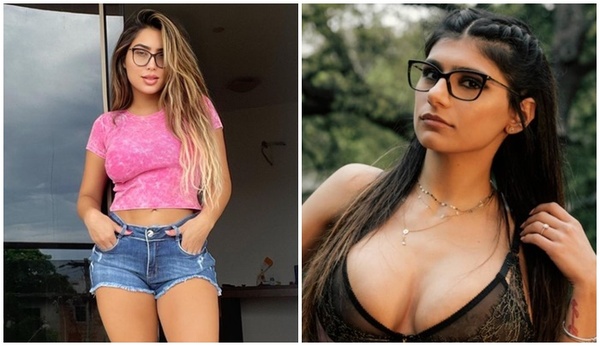 En un diario mexicano compararon a Jazmín Mernes con Mía Khalifa - Te Cuento Paraguay