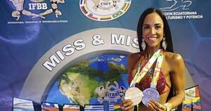 La Nación / Thelma Martínez compartió su alegría por el oro en Miss y Míster América