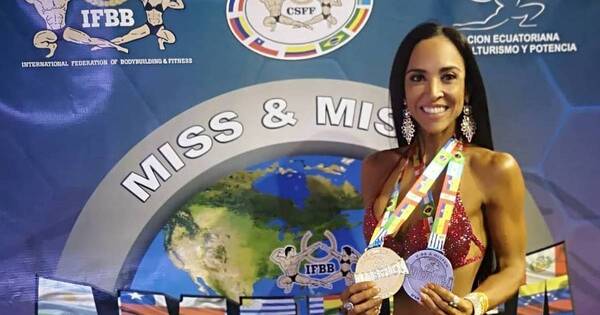 La Nación / Thelma Martínez compartió su alegría por el oro en Miss y Míster América