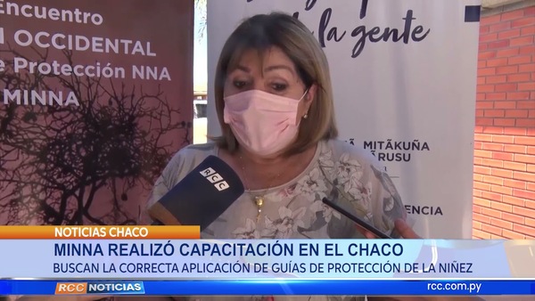 MINNA REALIZÓ CAPACITACIÓN EN EL CHACO