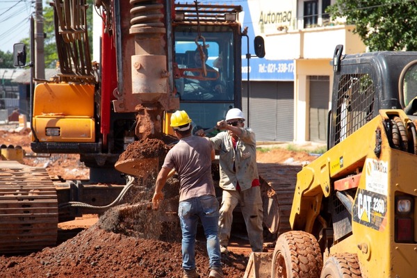 Se construyeron los primeros 1.000 pilotes que sostendrán al túnel y la rotonda en Tres Bocas