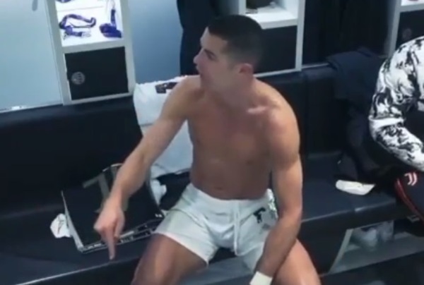 Se viraliza video de Cristiano furioso en el vestuario