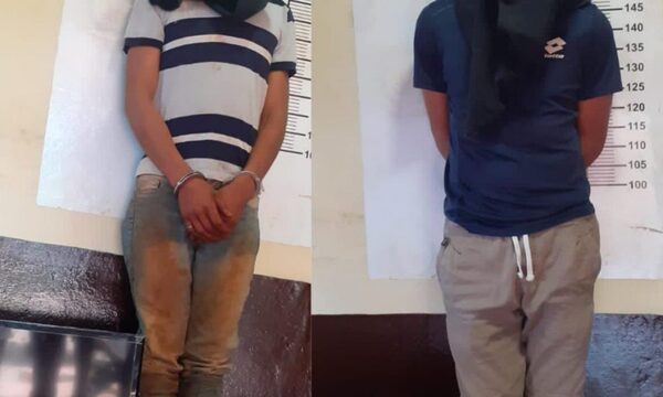 Detienen a presunto ladrón y a un reducidor
