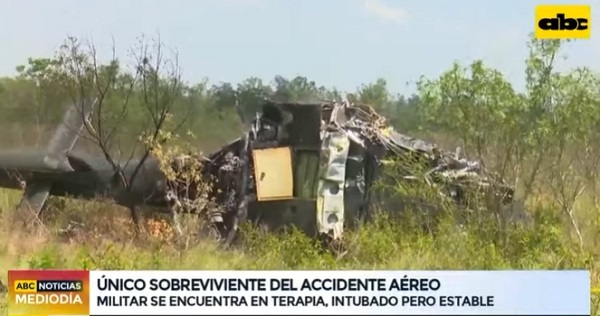 Único sobreviviente de accidente aéreo evoluciona favorablemente