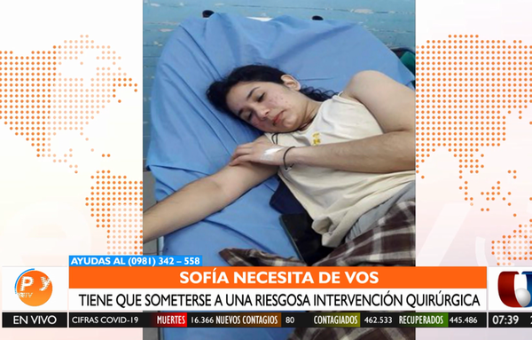 Joven necesita someterse a compleja cirugía y necesita ayuda