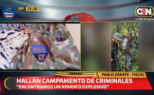 Hallan explosivos en campamento de la ACA-EP