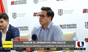 Municipalidad de Asunción levanta campaña "45 días sin multa"