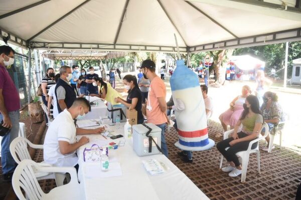 Campaña de vacunación contra el covid-19 en Alto Paraná