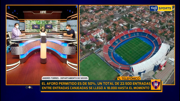 Contacto telefónico con Andrés Torres
