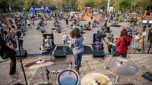 Con 50 bateristas BaterAsu  hará   retumbar  Costanera de Asunción