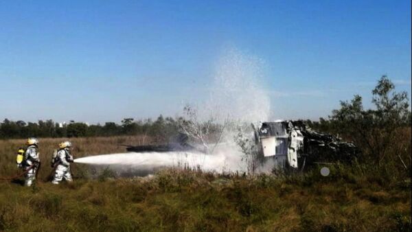 Sobreviviente del accidente aéreo se encuentra estable