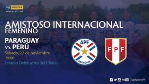 Albirroja femenina se prueba en un amistoso