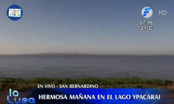 Así están las renovadas aguas del lago Ypacaraí | Telefuturo